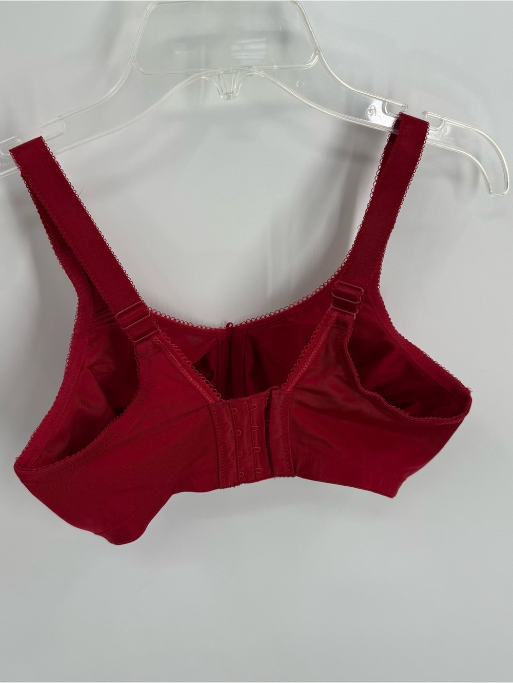 Wacoal Basic Beauty Underwire Bra 855192 Full Figure Seamless Size 34DDD Red - Picture 6 of 8